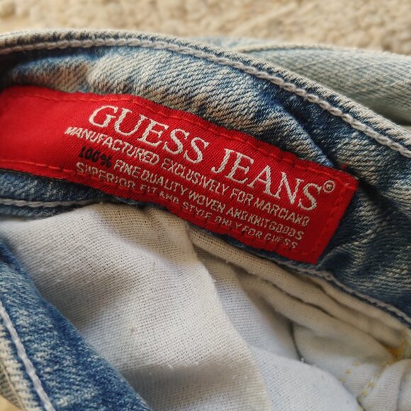 VINTAGE Guess jeans low-rise flared size 27 - Picture 5 of 13